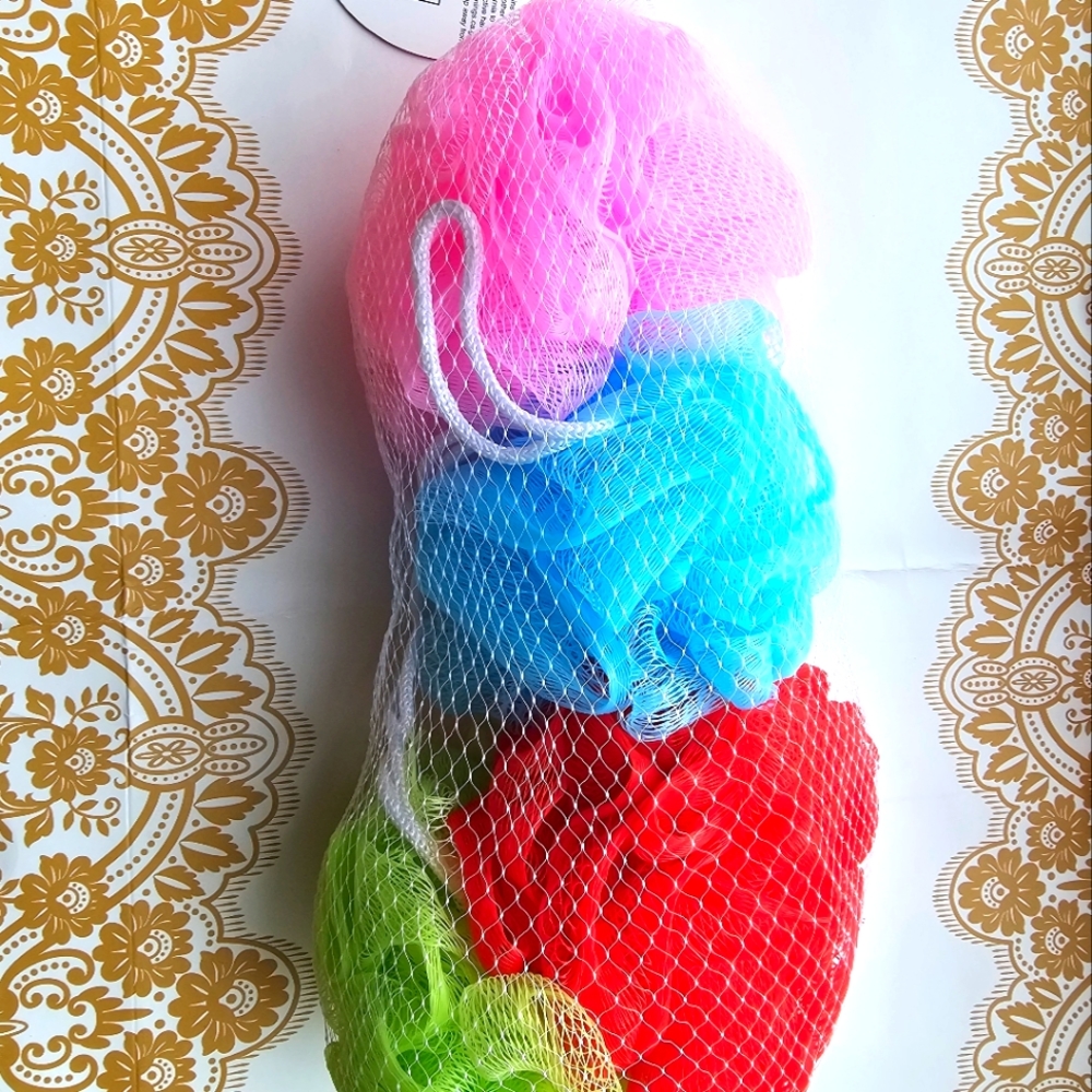 4pk Bath Sponge